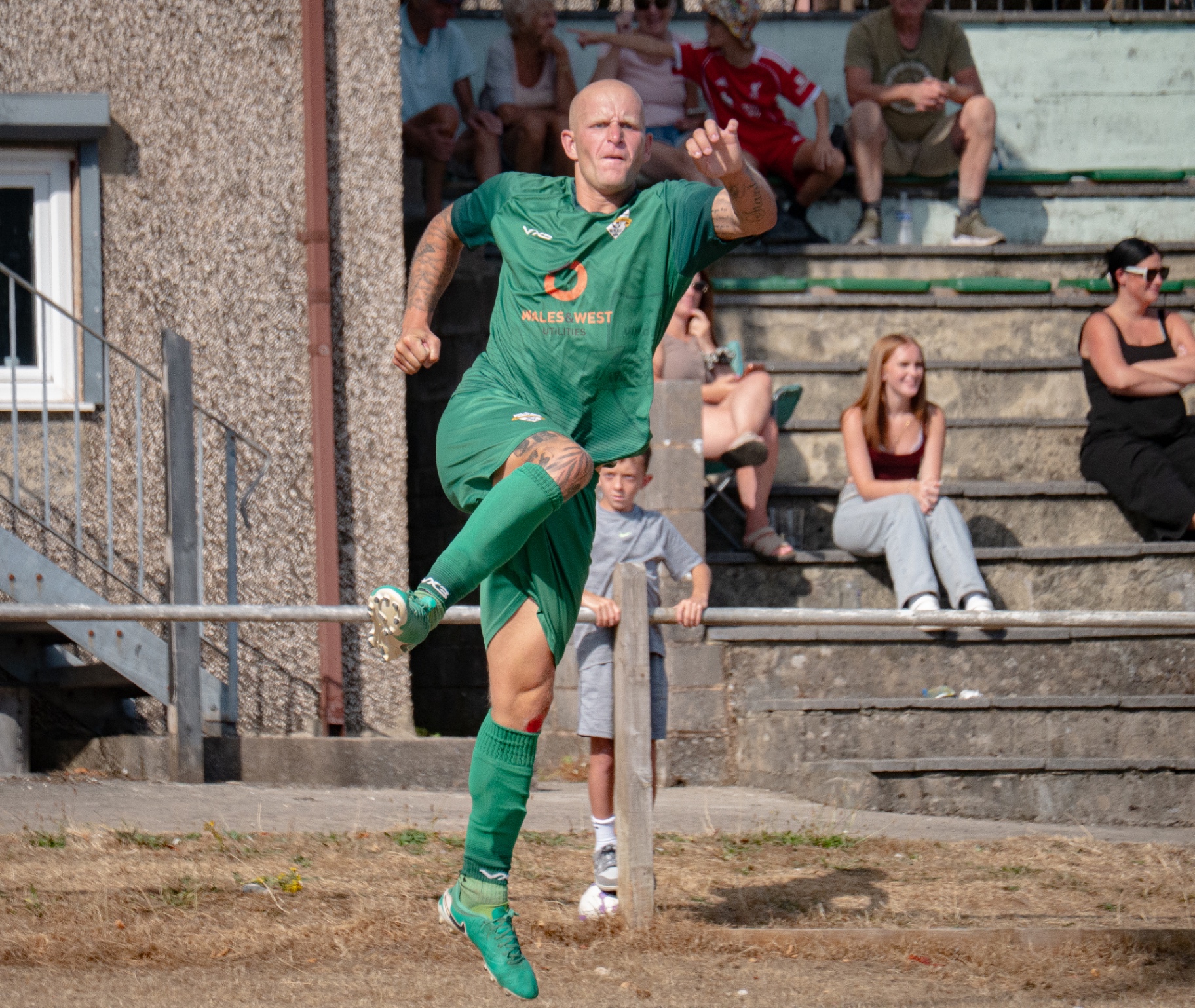 Watcombe Wanderers player in action